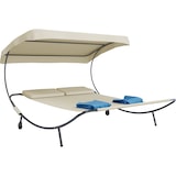 thumbnail of VCM Sonnenliege Bindox Creme H. 137 x B. 180 x T. 200 cm