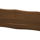 thumbnail of SAM® Sitzbank Baumkante 200 cm nussbaum massiv Akazie schwarz