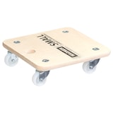 thumbnail of WAGNER Transporthilfe BIRKE Multiplex SMALL 18 mm - 29 x 29 x 8,5 cm, Rollen Ø 50 mm, Tragkraft 250 kg- 20135201
