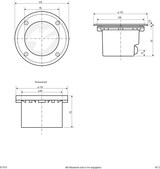 thumbnail of EVN Lichttechnik Bodeneinbaustrahler eds 677 410 677410