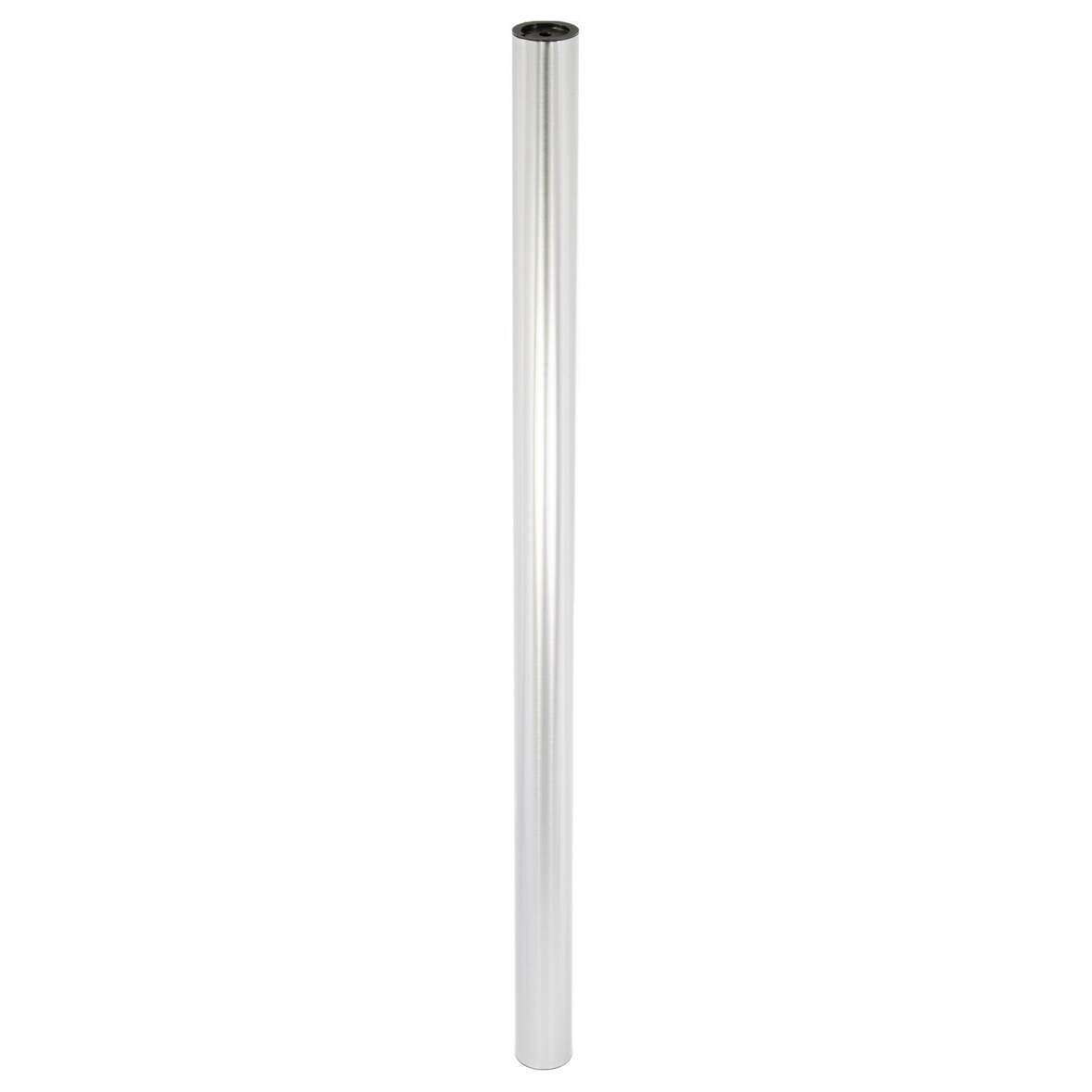 WAGNER Möbelbein/Systemrohr TENO - Ø 50 x 929 mm, individuell kombinierbar, Edelstahl-Optik, Tragkraft 50 kg - 12908101
