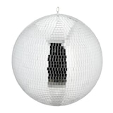 thumbnail of Relaxdays Discokugel, Ø 50 cm, Deko Spiegelkugel zum Aufhängen, große Partykugel mit Metallöse, Discoball Party, silber