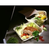 thumbnail of Starpak, Gastronoom schalen, aluminium hoekig 3,4 l 5 cm x 26,2 cm x 32,2 cm 1/2