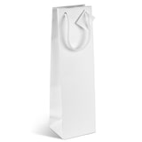 thumbnail of Natuurlijke witte kraft magnum tas met papieren handvatten per 100 - Gimex