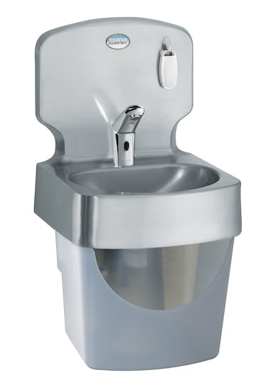 Tournus Equipement Lave-mains TS 2000N sur piles et robinet à commande ...