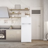 thumbnail of aro Frigorífico DFZW1450E, PCM, 55 x 57 x 141 cm, 162 L, com compartimento congelador (44 L), branco