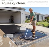 thumbnail of tectake Garagenbodenmatte rutschfest wasserdicht mit Abzieher, 6,1x2,6 m, schwarz, Bodenbelag Schutz