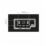thumbnail of Wandmontierter Werbemonitor – Digitales Werbedisplay, Kundenstopper mit automatischem Media Player für gewerbliche Nutzung, 50 Zoll /GGJ50B/