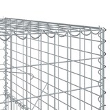 thumbnail of vidaXL Gabione mit Deckel 1000x100x150 cm Verzinktes Eisen