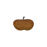 thumbnail of Bandeja Maçã grande em madeira de teca de 17 x 14 x 1,5 cm (pack de 2 unidades)