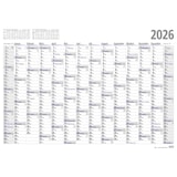 thumbnail of 2026 ADINA Plakatkalender Wandkalender A0 119x84cm Lieferung: gefaltet