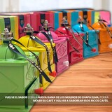 thumbnail of Elma Molinillo Café Manual Vintage, 2 Posiciones Ajuste, Chapa, Decorativo, Rosa, 10,5x10,5x15,5 cm, No Muele Café