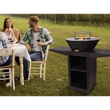 thumbnail of PURLINE Barbacoa de acero En color Negro con plancha de 60 cm EFP57B