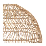 thumbnail of Luminaire Suspension en Rotin et Métal D 58 cm