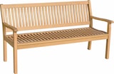 thumbnail of Tarrington House Banco de jardín de 3 plazas Bolton, madera de eucalipto, 160 cm, natural
