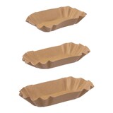 thumbnail of 250x BIO Pappschalen mittel 'Green by Nature' braun  10,5 x 17,5 x 3 cm