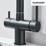 thumbnail of Jana | Torneira  de 3 vias premium preto mate |cozinha de osmose em aço inoxidável misturadora 360 °|Filtro 3 ligações arco alto