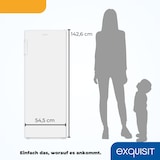 thumbnail of Exquisit Vollraumkühlschrank KS320-V-H-040D weiss | Nutzinhalt: 242 L | Ohne Gefrierfach