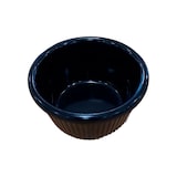 thumbnail of ADRIER - MRF2-BK - Pack de 12 udes/Ramequin salsero acanalado de melamina (60 ml) - 7,4 x 7,4 x 3,8 cm - Negro
