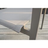 thumbnail of Ensemble repas de jardin 6 places en aluminium taupe - ZAHARA