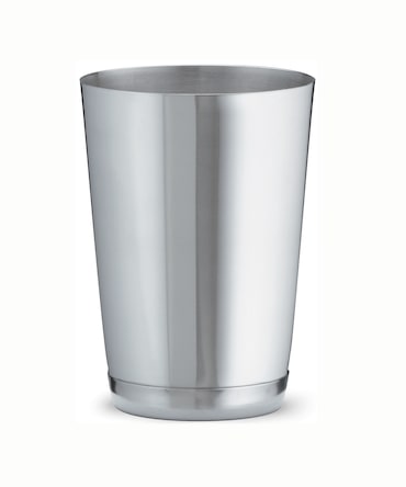 TABLECRAFT - 76/3 - Confezione da 3 unità - Shaker semplice 475 ml - 8,2 x 8,2 x 12 cm - Acciaio inossidabile