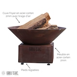 thumbnail of Cevenol Mini Corten Tondo 62 Ciotola Singola