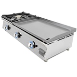 thumbnail of Plancha a gas profesional LUX WORLDMAI de 60 cm en acero laminado con fogón para hostelería. Plancha INOX para cocina industrial de bar y restaurante.