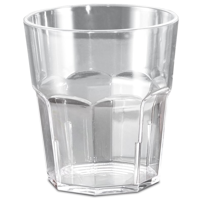 Vaso policarbonato transparente 27 cl. ø80x88 mm.