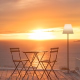 thumbnail of Lumisky STANDY E27 Stehleuchte mit Netzanschluss, 150 cm hoch Stahl Grau