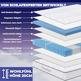 thumbnail of Arensberger Gelschaum Matratze LINA  – 11 cm 80x200cm