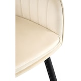 thumbnail of Esszimmerstuhl Cheryl creme/schwarz