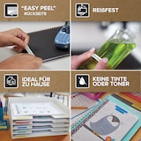 thumbnail of DYMO Ruban Titreuse Letratag/Letratag Plus 12Mm Noir/Plastique Blanc