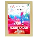 thumbnail of Cadres Bois 120x80 Profilé 30 mm Naturel