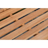 thumbnail of Gartenbank Teakbank HIBAS - Holz Teak 120x61x93 cm | Holzbank 120 Cm Gartenbank Sitzbank Mit Lehne Wetterfest Bank Garten Terrasse