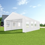 thumbnail of tectake Partytent Mammut 8x4m met plug-in systeem, stevig en waterafstotend - wit - 404972