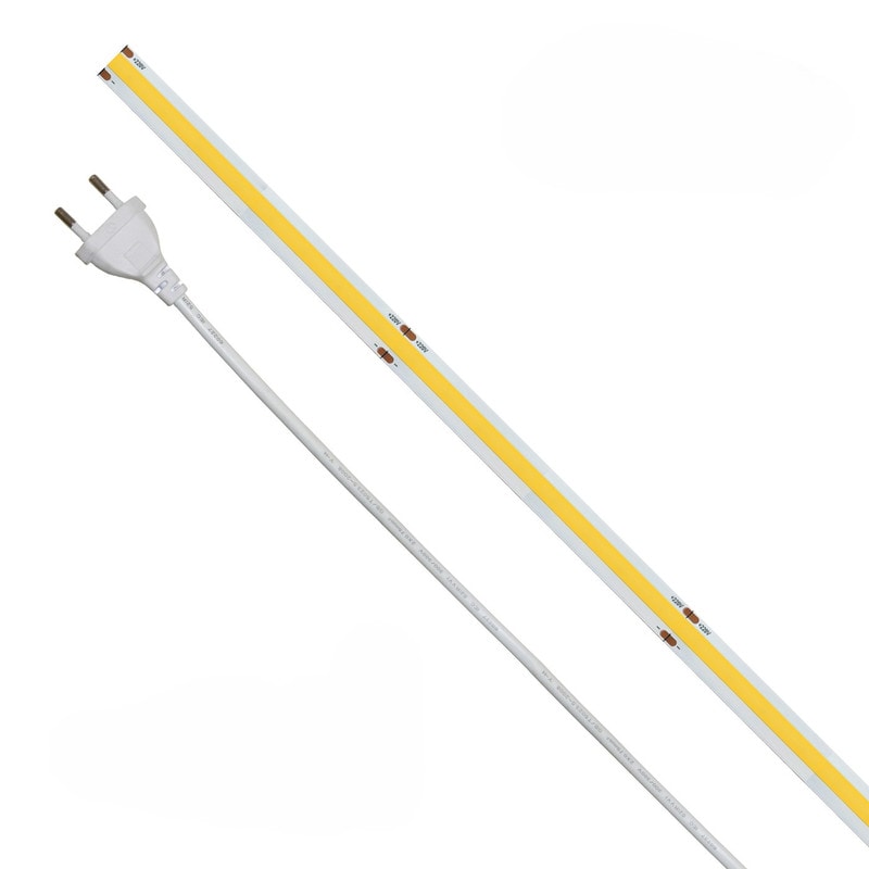 Striscia Led 5m COB IP20 Monocolore Da 15W/MT 24V - 4000K
