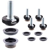 thumbnail of WAGNER Verstellfuß/Nivellierfuß 4tlg. Set - Ø 20 x M8 x 20 mm, QuickClick System Gleiteinsatz 20 mm Wollfilz - 15418899