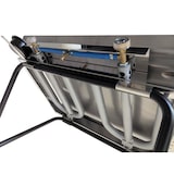 thumbnail of Yelloo - Griglia mod. INOXLINE 630 con piastra 60x45 cm liscia inox con coperchio, BBQ a Gas adatto per grigliare per 4-8 persone