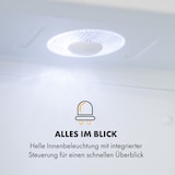 thumbnail of Secret Cool Mini-Kühlschrank Mini-Bar 13l 22dB 2 Etagen Silber-Metallic