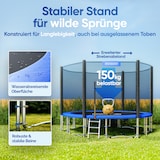 thumbnail of Monzana Trampolin Komplettset Ø 366 cm inkl. Sicherheitsnetz & Zubehör