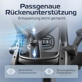 thumbnail of CLOUVOU SmartSeat, ergonomischer Bürostuhl, Rückenlehne mit Mesh Bezug, FlipUp-Armlehnen, 3D-Kopfstütze, BladeWheels, Schwarz