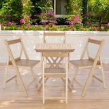 thumbnail of WellHome - Conjunto de 4 Cadeiras 42x47x79cm verniz NORTE