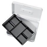 thumbnail of SIGMA Geldkassette 8878M, Stahlblech, 260 x 184 x 81 mm, Mattweiß