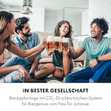thumbnail of Beerkules Bierzapfanlage 5l Fässer Kompressor 120W Cooling: 4h Schwarz / Silber-Metallic