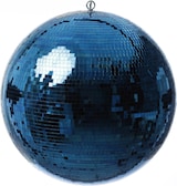 thumbnail of Spiegelkugel 50cm blau Safety Discokugel Mirrorball party Disko Deko