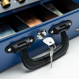 thumbnail of HMF 22037-02 Geldkassette mit Münzzählbrett und 2 Tragegriffen, 36 x 25 x 11 cm, Schwarz