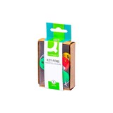 thumbnail of Q-Connect® KF02036 Schlüsselanhänger - 6 Stück sortiert