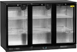 thumbnail of Nordcap Rückbuffet-Unterbauschrank RBS 1355-87-D, 3 Doppelglas-Drehtüren, LED-Beleuchtung, 6 Tragroste, B x T in mm: 390 x 320