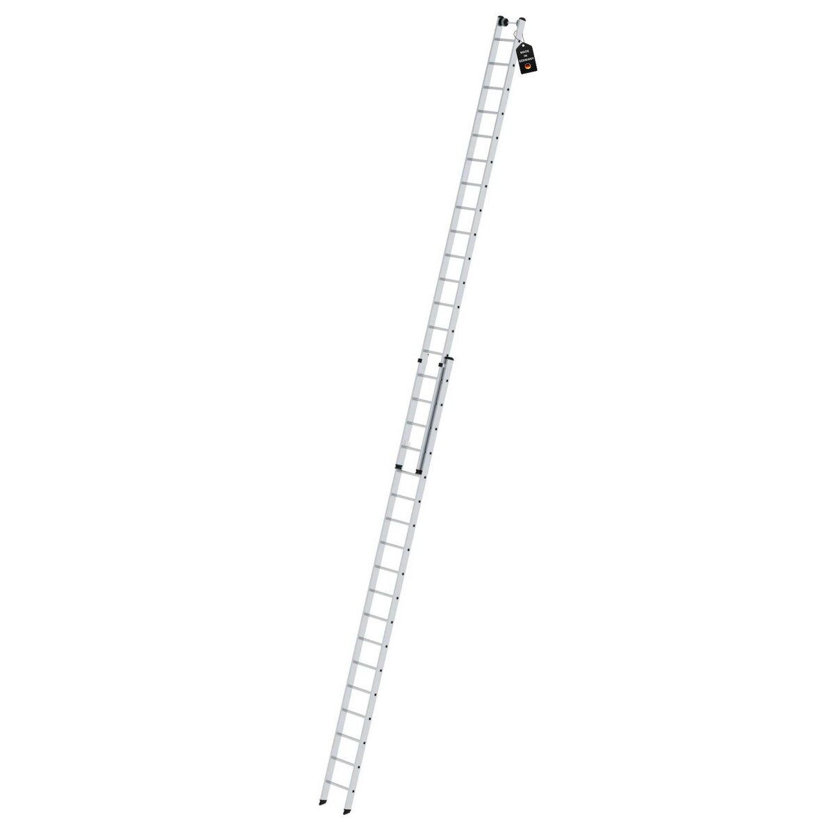 PROREGAL Sprossen-Schiebeleiter 2-teilig ohne Traverse 2x18 Sprossen