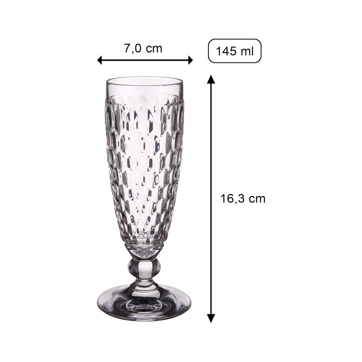 Villeroy & Boch Boston Sektglas 120 ml 4er Set